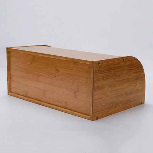 Recipiente De Madera Tradicional Para Guardar Pan, Caja De A