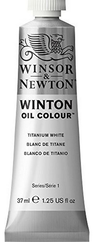 Pintura Al Óleo Winsor & Newton Winton, 37ml, Blanco Titanio