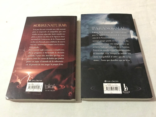 Imagen 2 de 3 de Paranormal + Sobrenatural Kiersten White Ediciones B 2 Tomos
