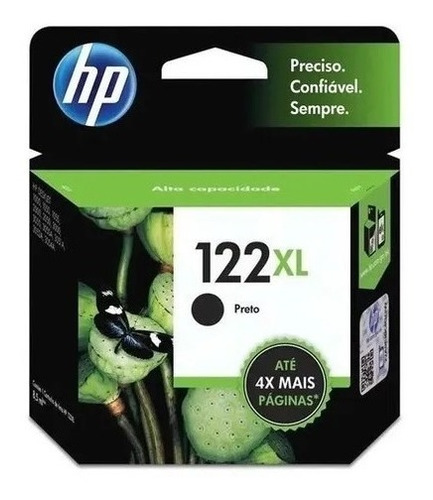 Cartucho Hp 122xl Preto Original