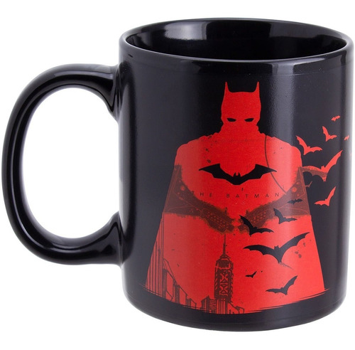 The Batman Taza Mágica Cambia De Color Original Dc Comics