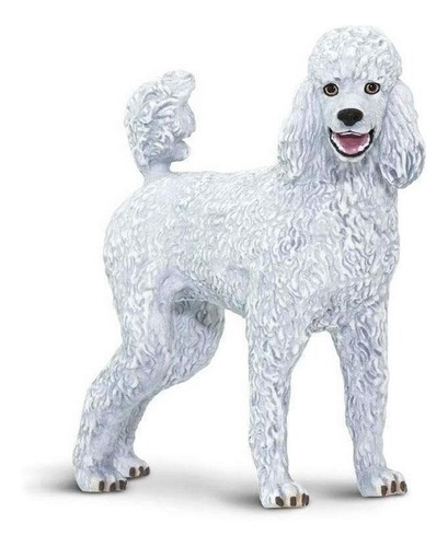 Safari Animal Poodle Perrito Figura Niños Infantil Perro Ax®