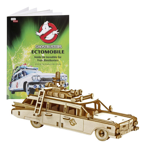 Ghostbusters Ectomobile 3d Puzzle De Madera Y Kit De Modelo 