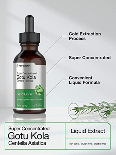 Horbaach - Extracto De Gotu Kola (59ml)