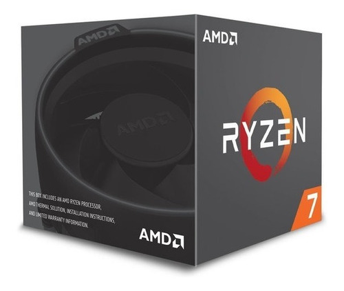 Procesador Amd Ryzen 7 2700x,3.70ghz, 16mb L3, 8 Core, Am4,