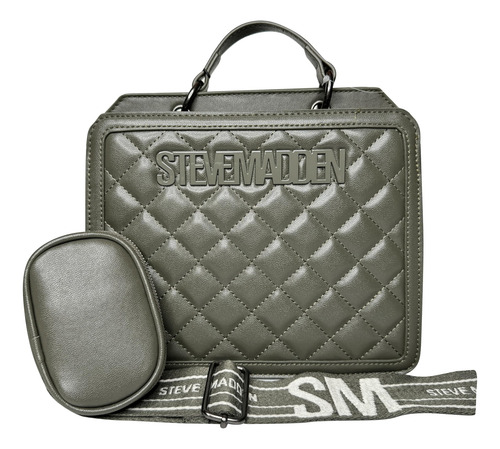 Bolso De Mano Steve Madden Bevelyn Convertible Acolchado Jun