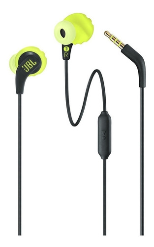 Audífonos Jbl Endurance Run Resistente Al Sudor Amarillo Color Yellow