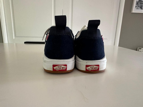 Zapatillas Vans Pro Talle Us 8,5 Gamuza Azul (Usado)