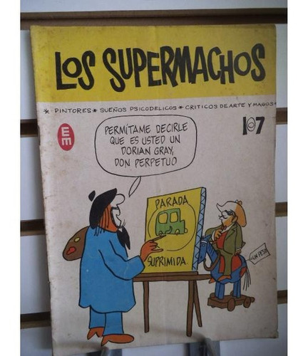 Comic Los Supermachos 107 Editorial Posada Vintage A