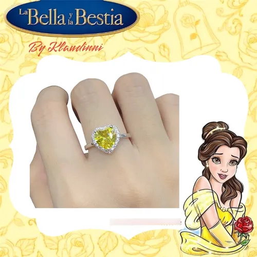 Anillo de compromiso de la bella y la bestia deals
