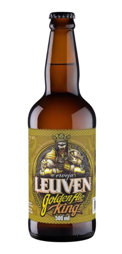 Cerveja Leuven Golden Ale King Garrafa 500ml