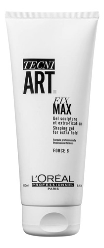 Gel Fix Max Tecni Art Loreal 200 Ml Fijación Fuerte