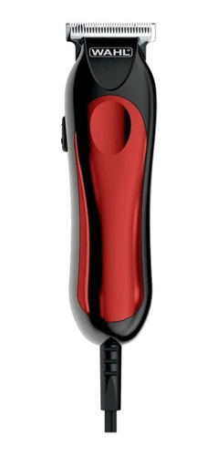 Imagen 1 de 4 de Cortadora de pelo Wahl Home T-Pro roja y negra 120V
