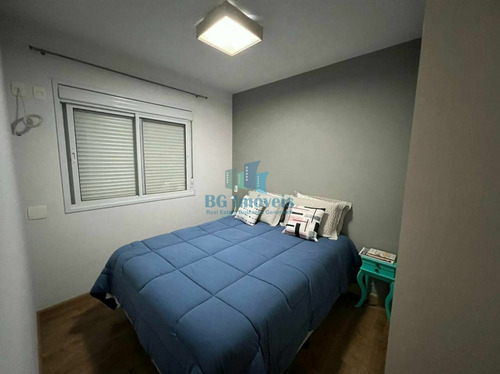 Imagem 7 de 11 de Apartamento 67m² À Venda Com 2 Quartos 1 Suíte E 1 Vaga Na Lapa-sp - Bg22-326