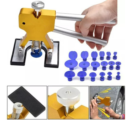 Kit Ventosa Saca Abolladuras De Autos Desabollador Golpes