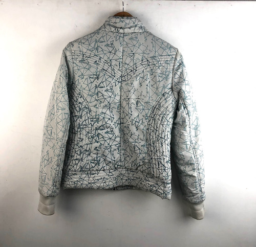 Chamarra Element Talla M Snowboarding Premium Dama Retro Blanco M Grafica (Usado)