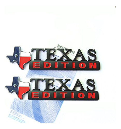 Emblema Yaoo, 2 Unidades, Cromadas, De La Edición Texas, Par