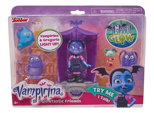 Playset Glowtastic Vampirina Y Gregoria Accesor Disney Store