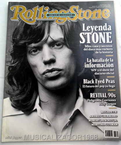 Revista Rolling Stone N° 147 Jun 2010 Mick Jagger Envíos