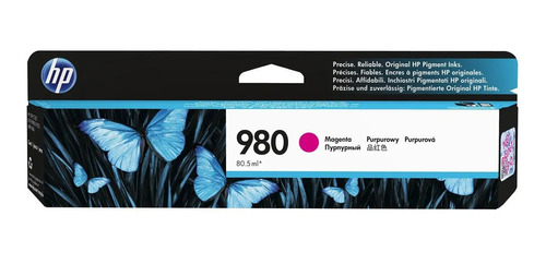 Cartucho Hp 980 Magenta D8j08a 80,5ml Lacrado Vencido