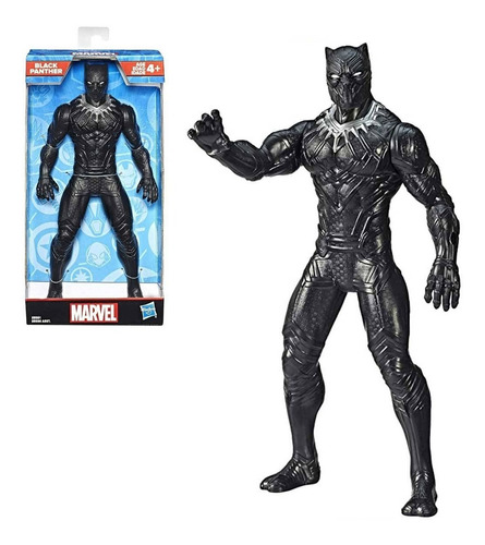 Muñeco Black Panther Figura Grande Pantera Negra Marvel 