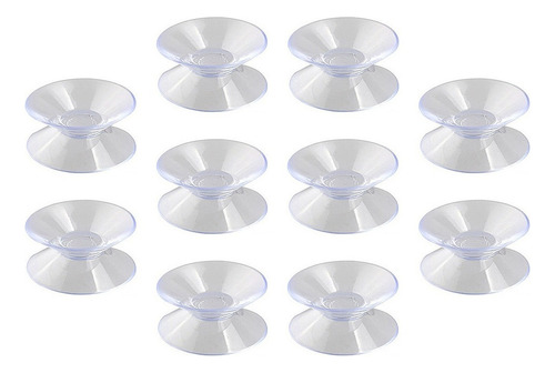 Gift 10pcs 30mm Double Sided Suction Glass Suction Cups