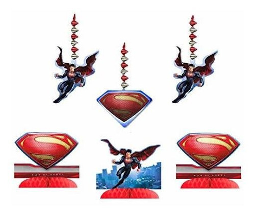 Paquetes De Fiesta - Superman Super Hero Suministros De Fies