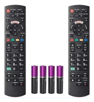 Comprar Kit 2 Controle Remoto Compatível Tv Panasonic Smart Led Lcd