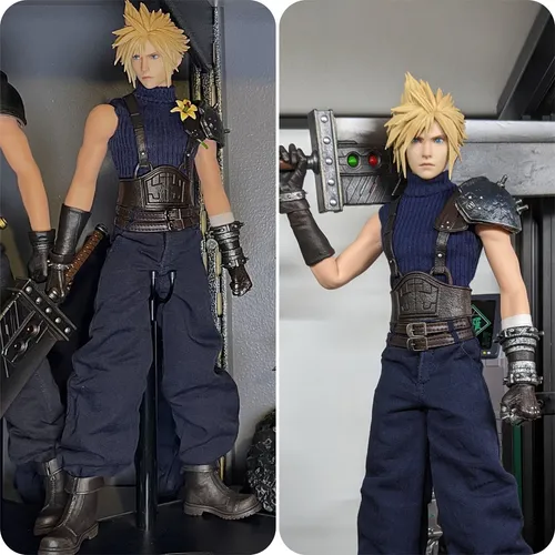 Cloud Strife Final Fantasy 7 Remake Arts Gametoys 1/6 Novo