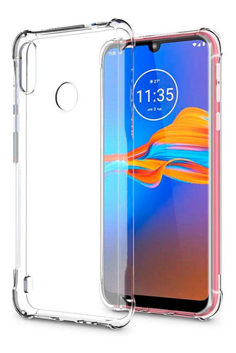 Carcasa Para Motorola G6 Transparente Reforzada