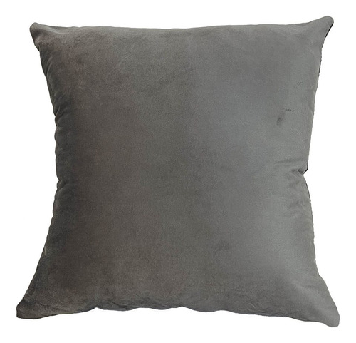 Almohadon Velvet 40x40cm Gris