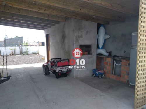 Casa À Venda Com 2 Dormitórios Em Balneário Arroio Do Silva-sc,proxmo Ao Dudu Material De Construção E Supermercado Tubarão. - Ca2118