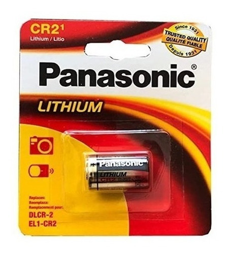 Pila Panasonic Cr2 Litio 3 V  