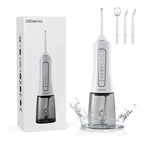 Hilo Dental De Agua Inalámbrico Para Dientes, Irrigador Oral