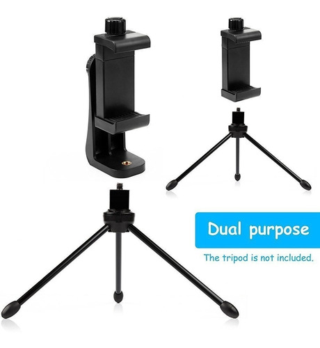 Set 2 Adaptadores Universales De Celular Para Trípié Full