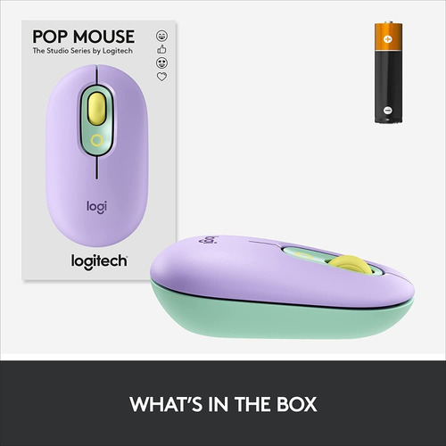 Logitech Inalambrico Pop With Emoji Daydrea Mouse