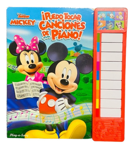 Libro Disney Con Piano - Play A Song
