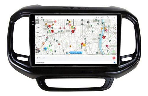 Multimidia Fiat Toro 9p Aikon Proton G3 6gb 64gb Carplay