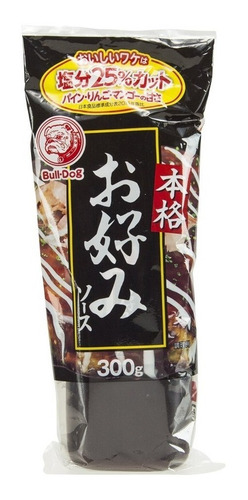 Imagen 1 de 1 de Salsa Okonomiyaki Bulldog 300ml Importada De Japón