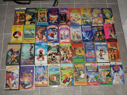 Caricaturas Clasicas De Coleccion - Formato Vhs Originales