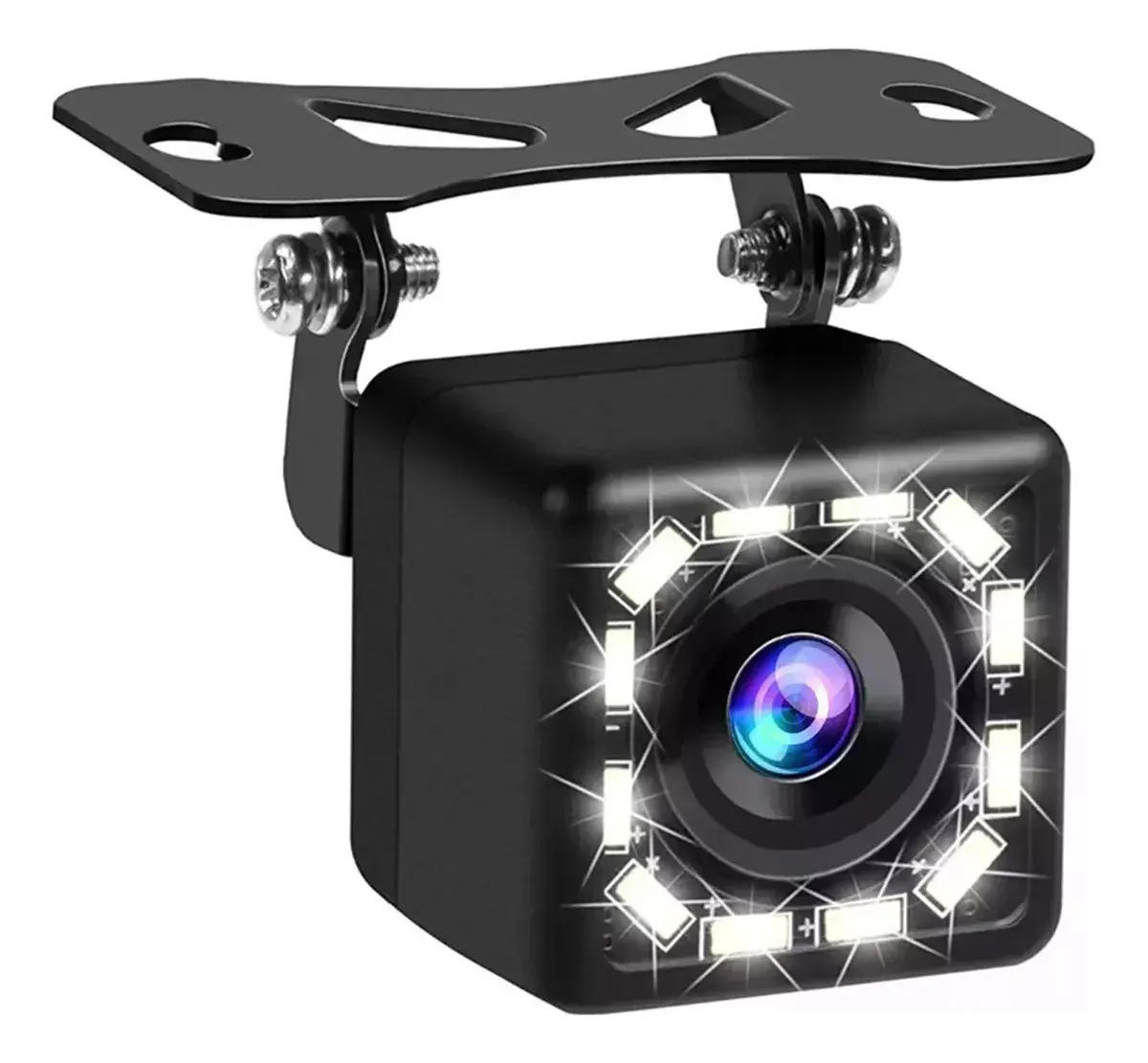 Hopemob Cámara Reversa 12 LED Visión Nocturna 170° Universal Autoestéreo RCA