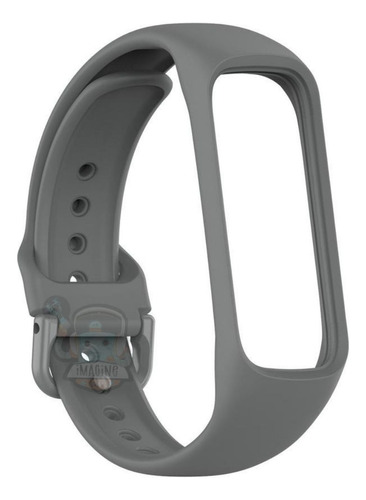 Correa De Silicona Para Samsung Galaxy Fit 2 R-220, Color Plomo