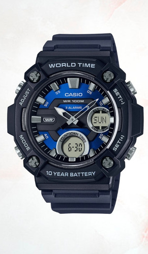 Reloj Casio Aeq-120w-2a Agente Oficial Belgrano