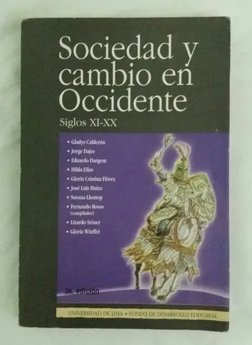 comprar Sociedad Y Cambio En Occidente Siglos 11 - 20
