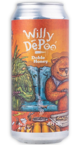 Cerveza Artesanal Brewhouse Willy De Poo Doble Honey 473ml