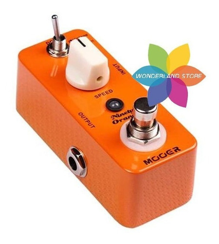 Pedal  Mooer Ninety Orange Phaser Analogico True By Pass