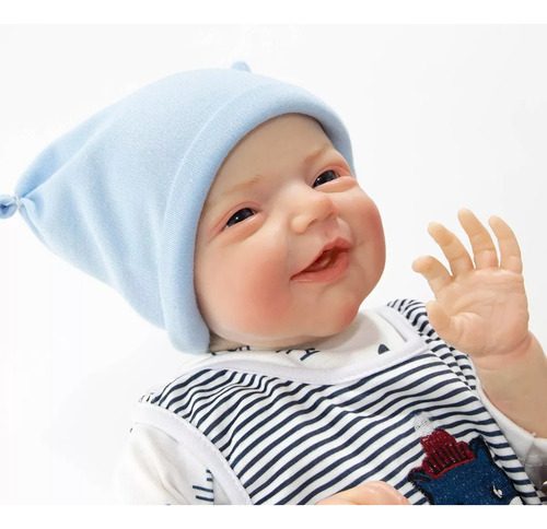 Muñeco Bebe Reborn Realista Hecho A Mano Piel 3d Charlie