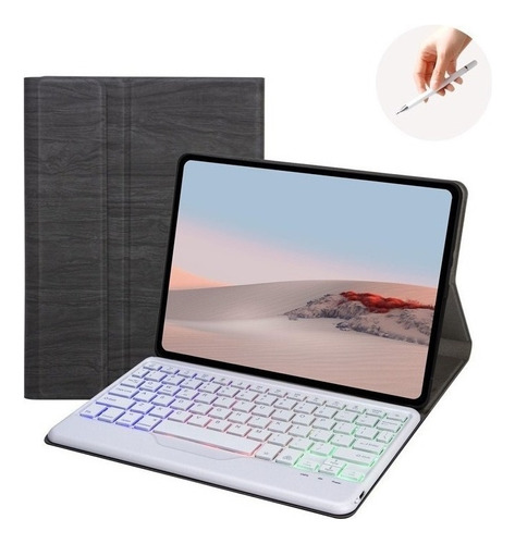 Funda Con Teclado Rgb Para Surface Go 1/2/3 -fm101