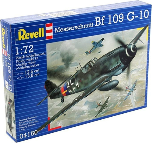 Messerschmitt Bf 109 G -10 By Revell Germany # 4160   1/72