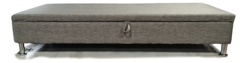 Base Baul Hvm 1.5p Gris Lino Pmetal